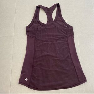 Lululemon Tank - fits like XS; dark plum color